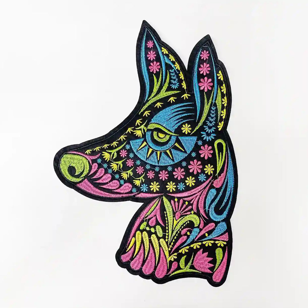 Multicolor Fox Patch
