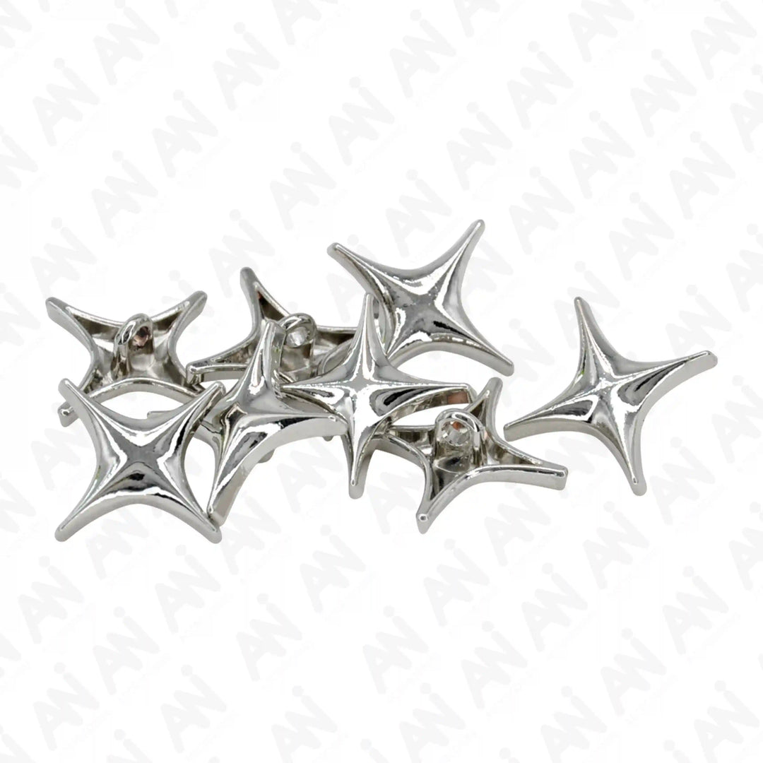 Spinner Star Style 20mm Button