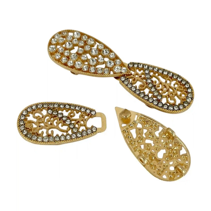 Rhinestone Bow Style Frog Closure Buttons