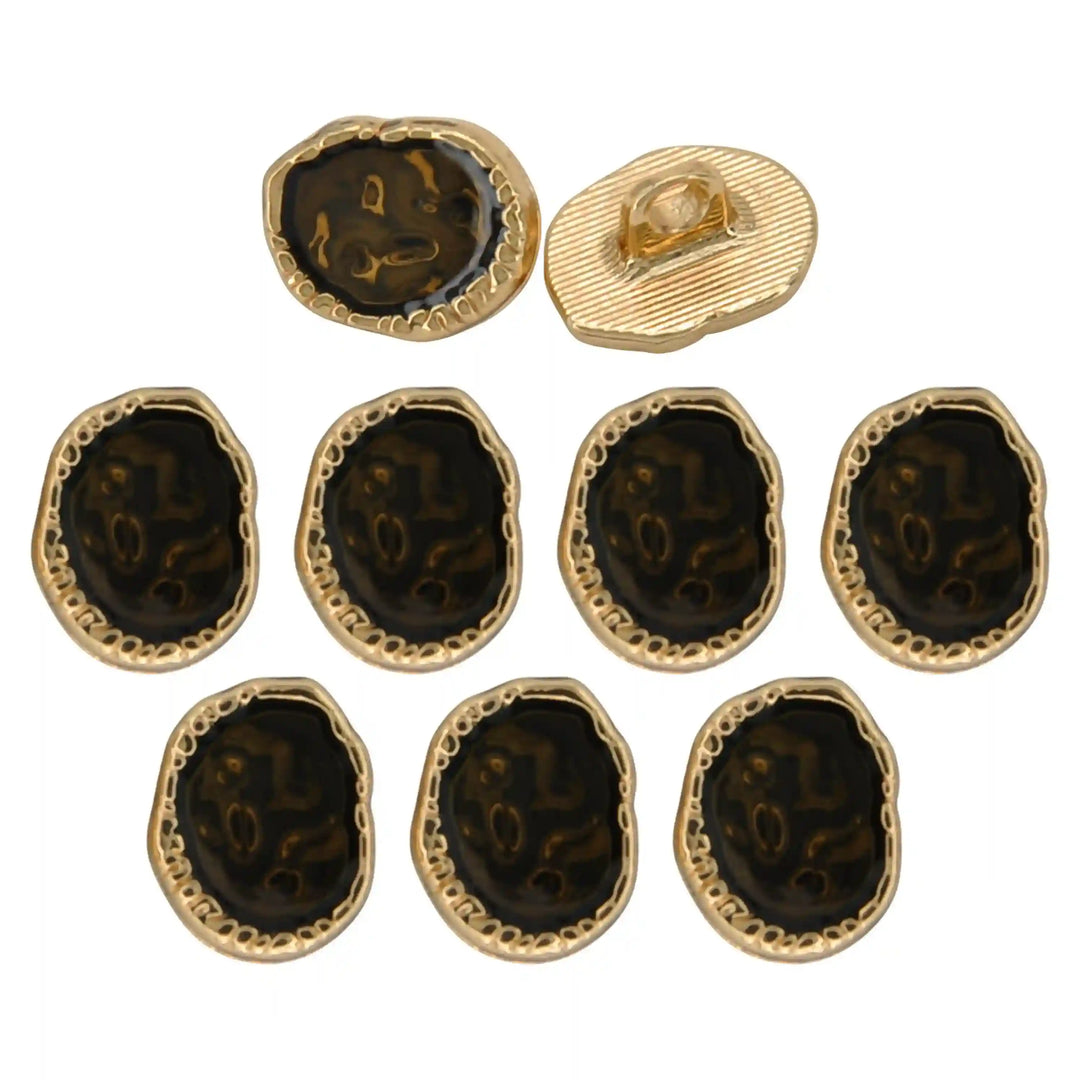 Freeform Enamel Shirt 10mm Button