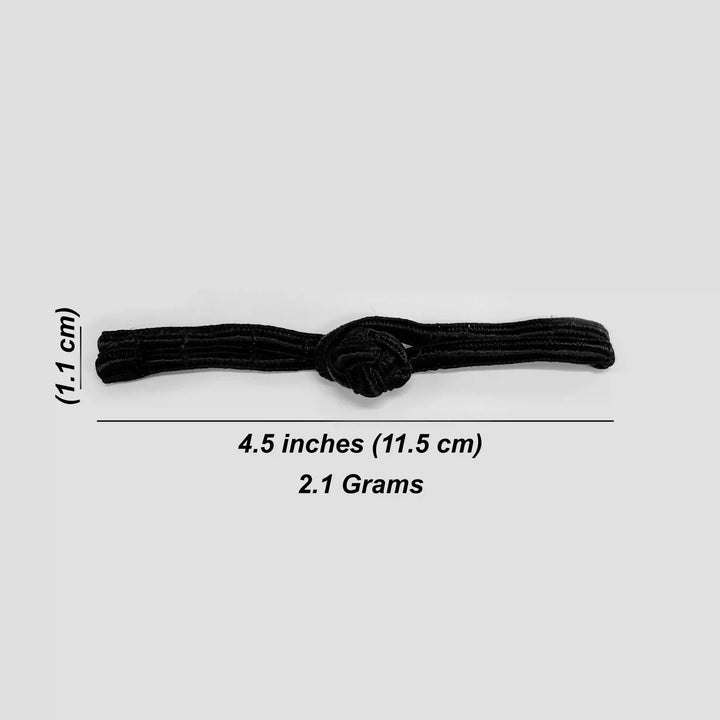 Triple-Cord Straight Frog Button