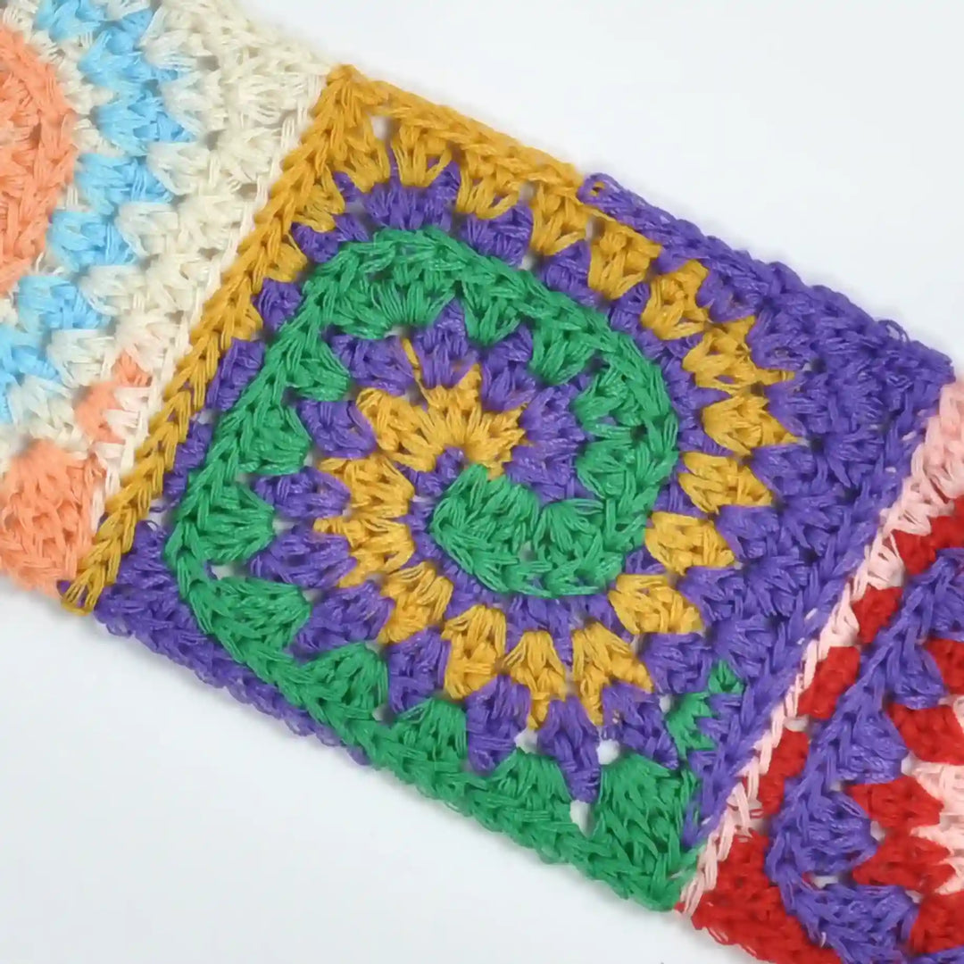 Multicolor Crochet Lace