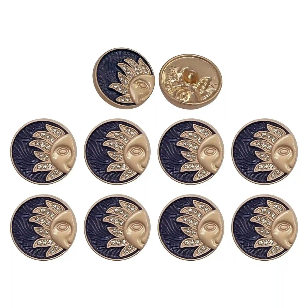 Sun Inspire Metal Buttons