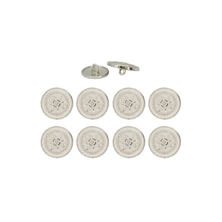 Elegant Design Metal Buttons | 18mm (28L) & 21mm (34L)