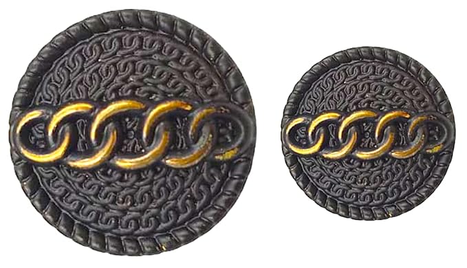 Intricate Chain Link Buttons