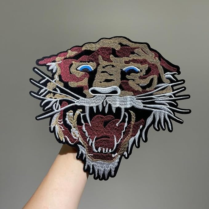 3D Tiger Sew Patch