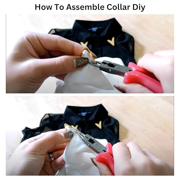 Gold V-Shaped Collar Tips