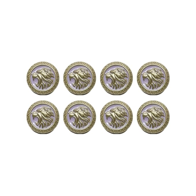 Royal Roars Lion Abs Shank Buttons