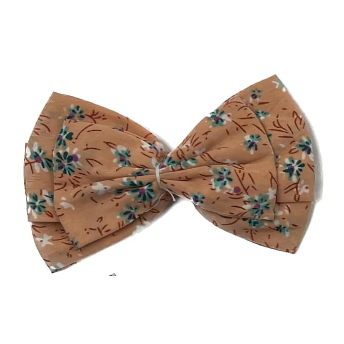 Peachy Keen Bow Sew Patch