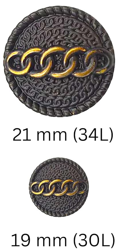 Intricate Chain Link Buttons