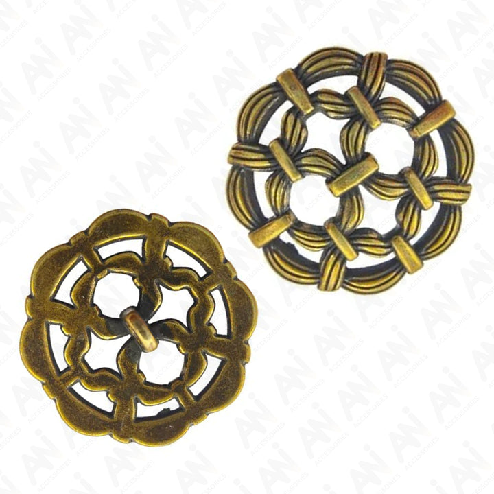 Pack of Loop Metal Buttons