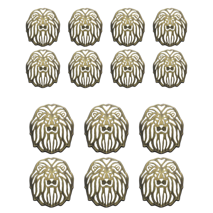 Mane Attraction Lion Buttons