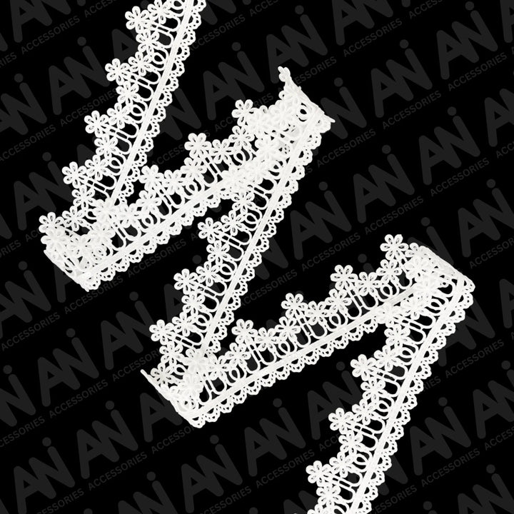 Daisies Inspire Floral GPI Lace Trim | 2 Meter