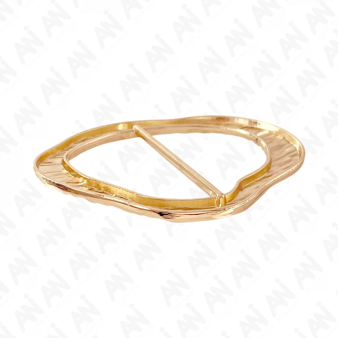 Textured Oval Buckle