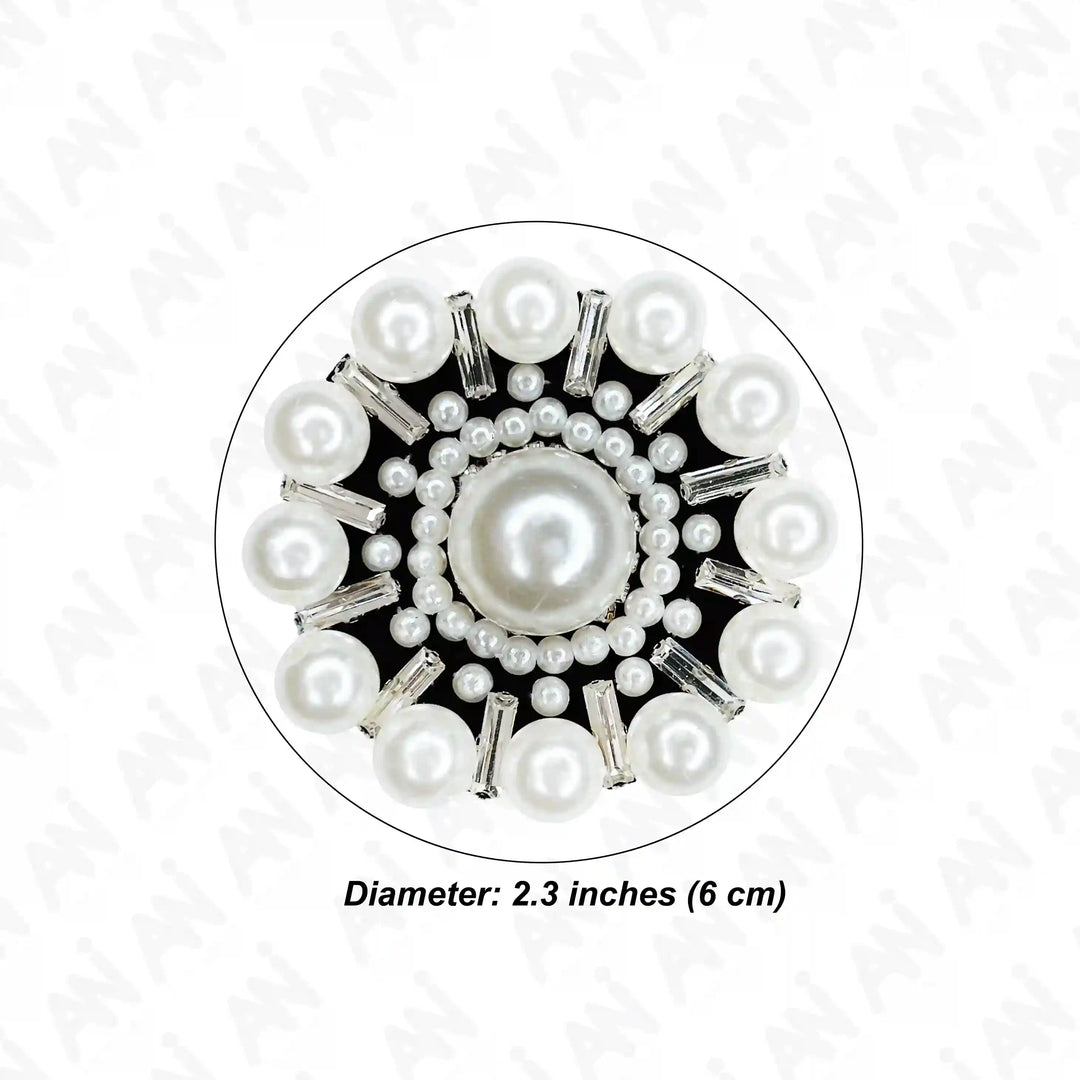 Floral Pearl Patch