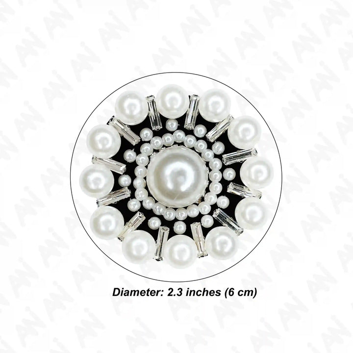 Floral Pearl Patch