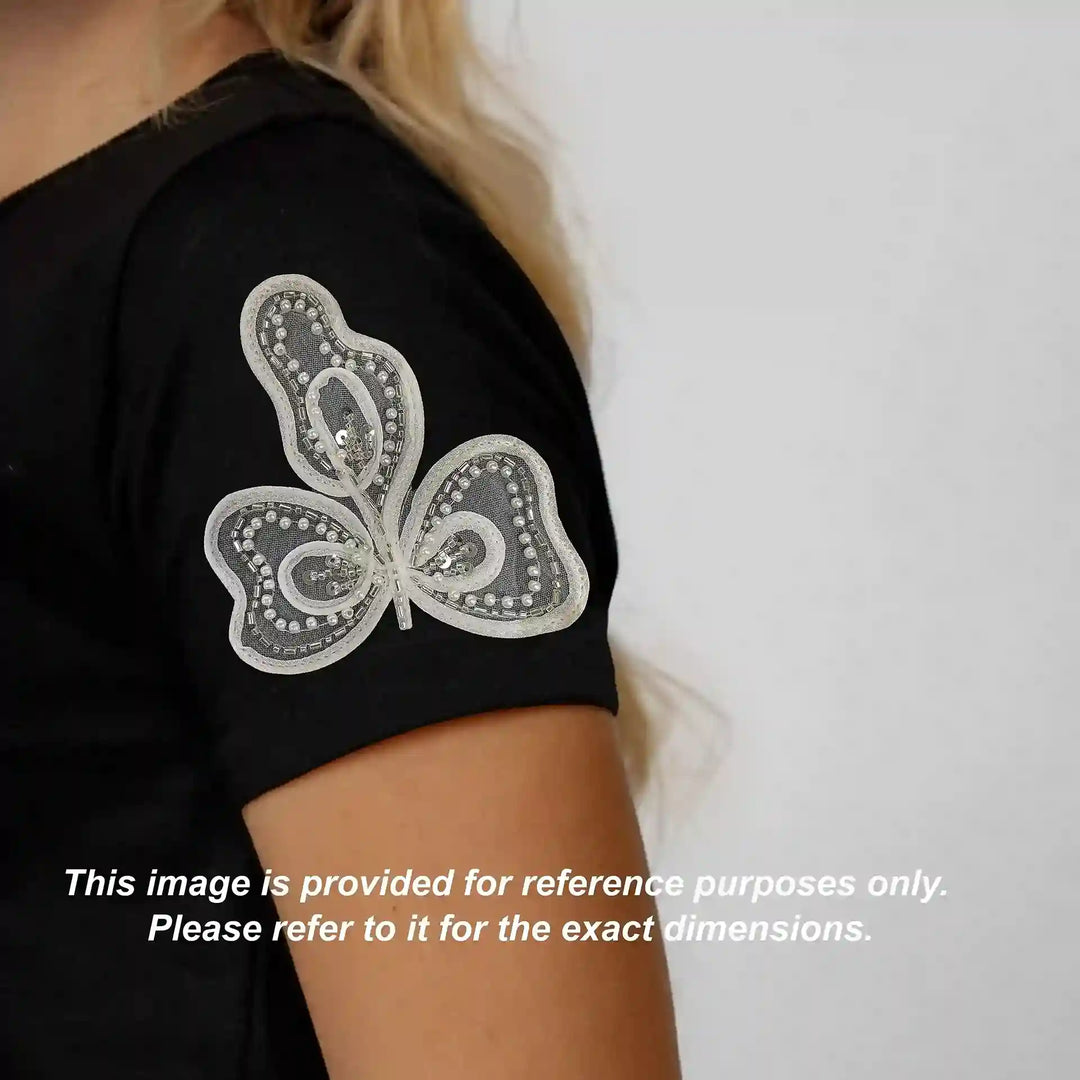 Luxury Beaded Symbolic Appliqué Patch