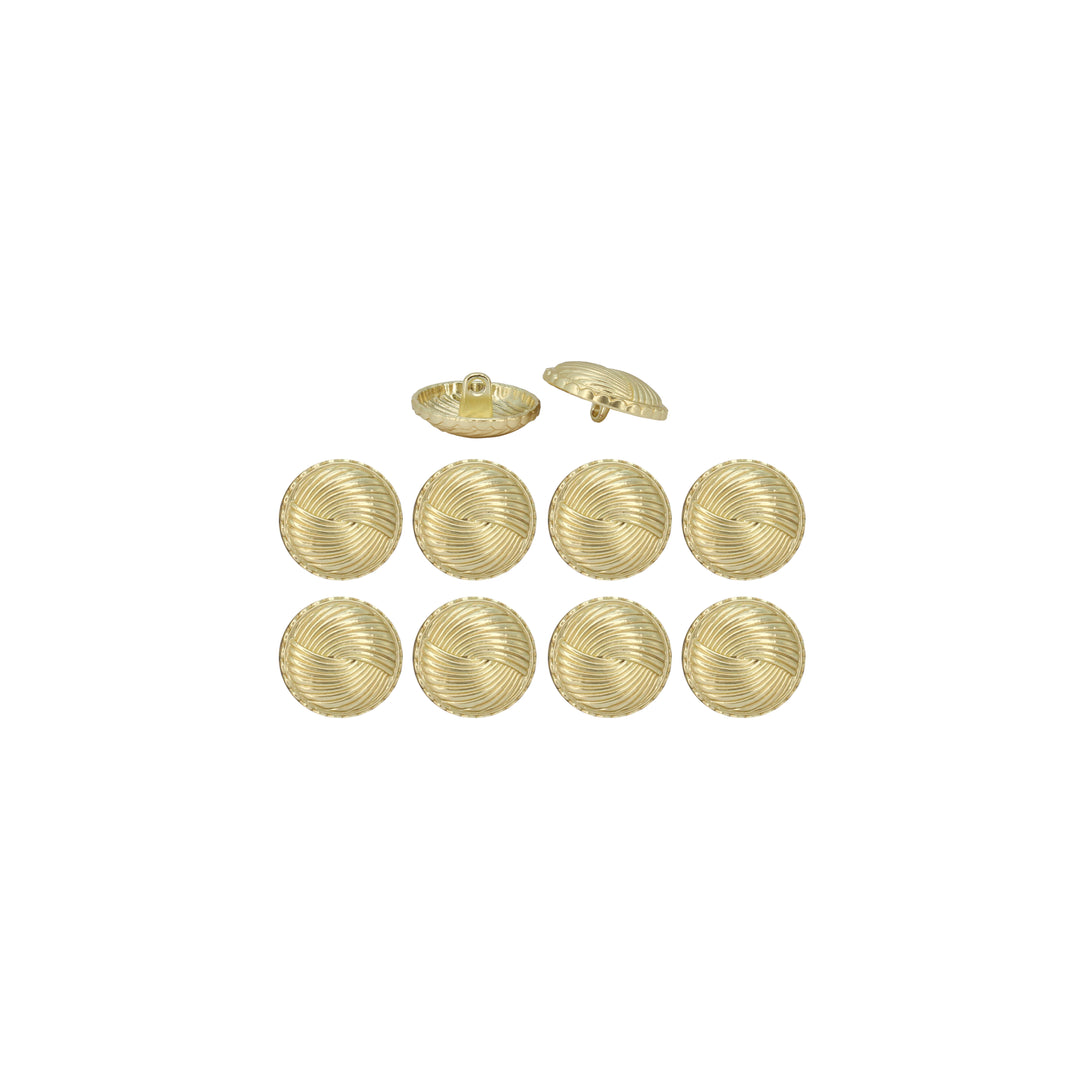 Swirled Gold Buttons