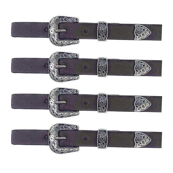 Prong Six Designs Sew on Leather Buckles PU Leather Clip Buckle