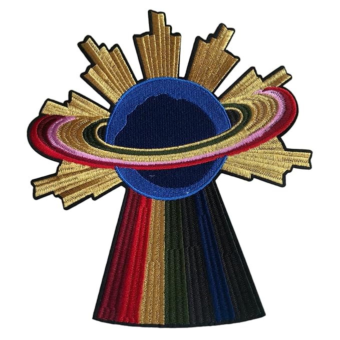 Multicolor Cosmic Design Patch