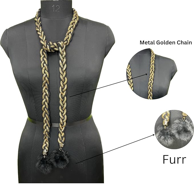 Braided Rope Style Belt