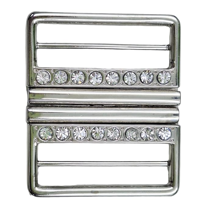 Elegant Rhinestone Metal Buckle