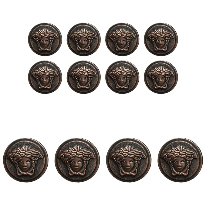 Medusa Metal Shank Buttons