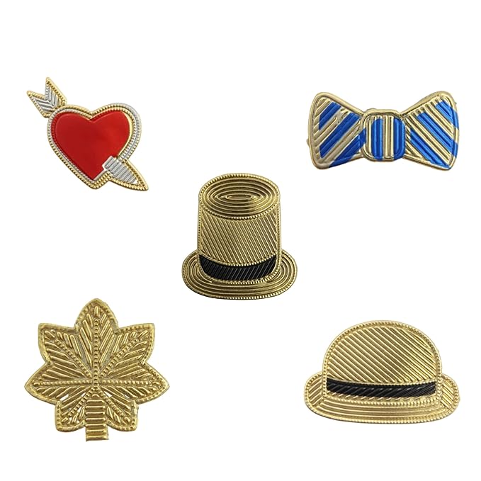 Heart, Bowtie, and Hat Patch Set