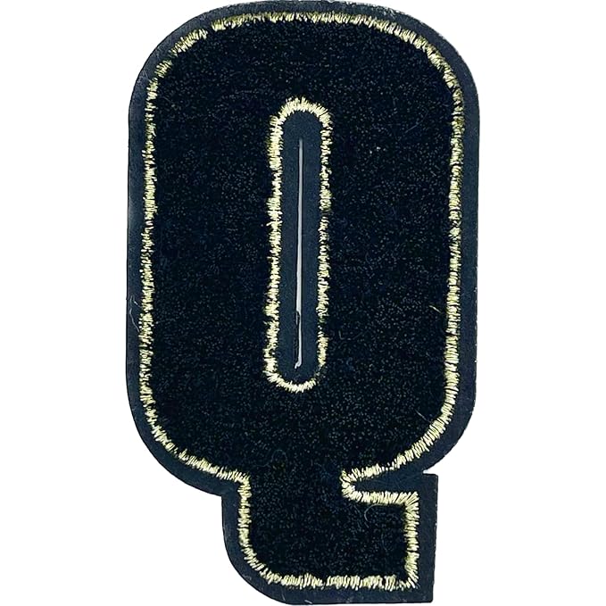 Letter A Hot fix Or Sew Patch