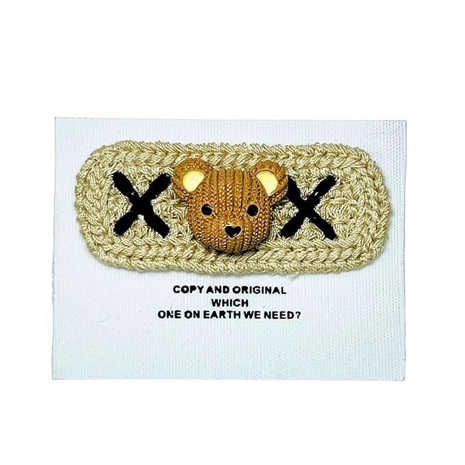 Teddy Crochet Patch