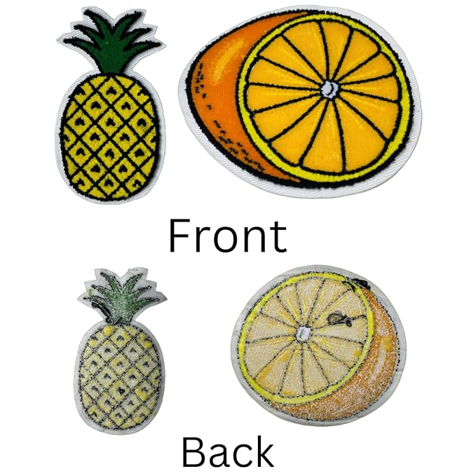 Fruits Soft 3D Design Heat-Transfer Patch