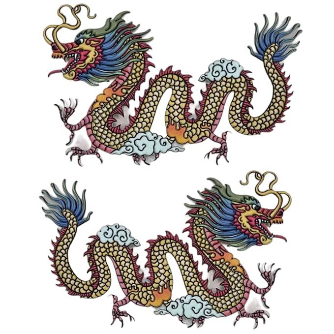 Dragon Heat Transfer Pvc Patch