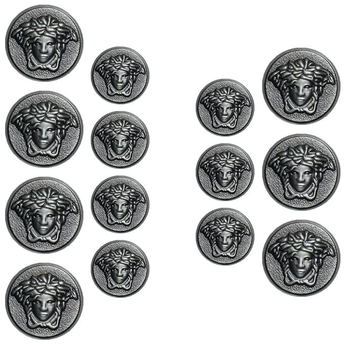 Medusa Metal Shank Buttons