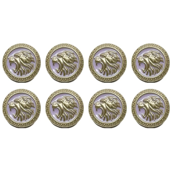 Royal Roars Lion Abs Shank Buttons