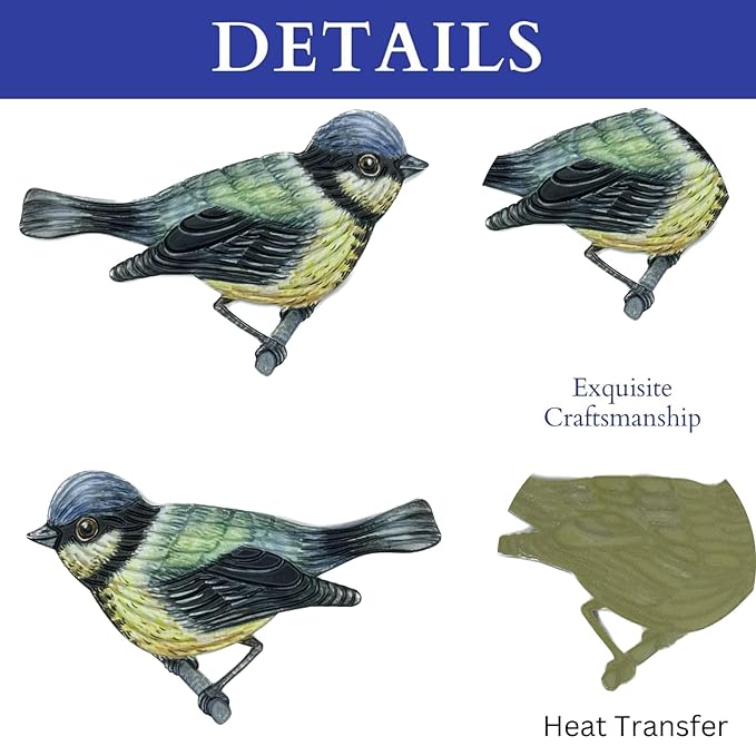 3D Sparrow Bird Pvc Patch