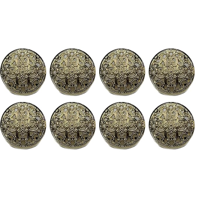 Petal Perfection Metal Buttons