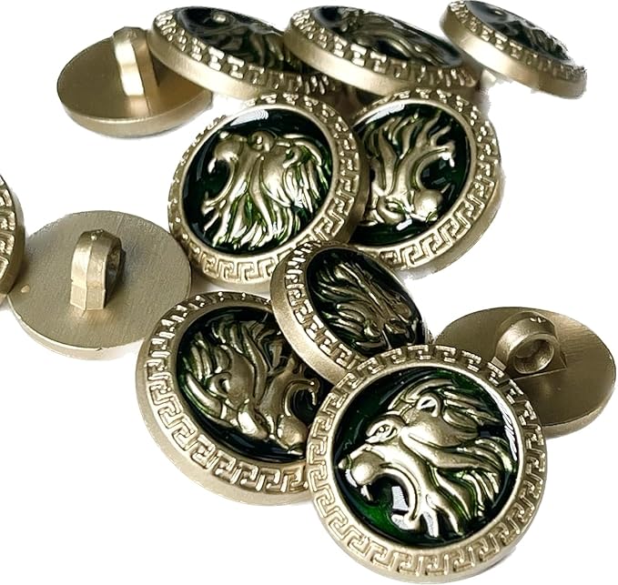 Royal Roars Lion Abs Shank Buttons