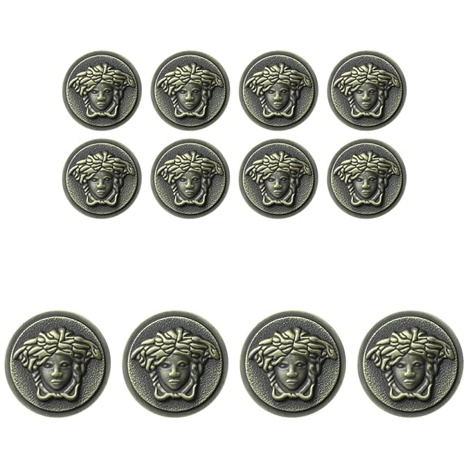 Medusa Metal Shank Buttons