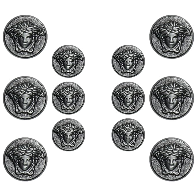 Medusa Metal Shank Buttons