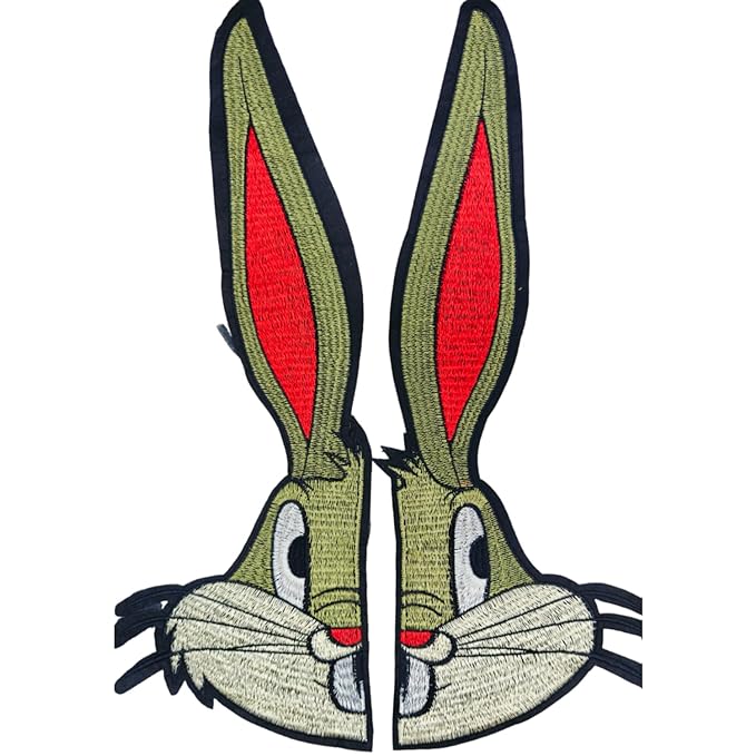 Bugs Bunny Embroidered Sew Patch