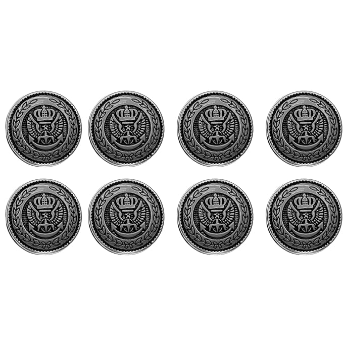 Maritime Majesty Metal Buttons