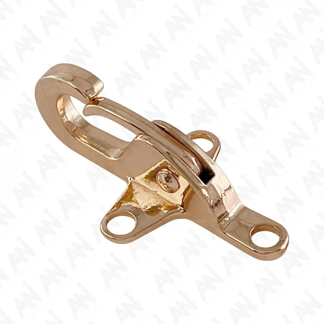 2 Part Shiny Gold Buckle