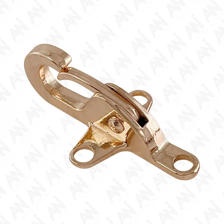 2 Part Shiny Gold Buckle