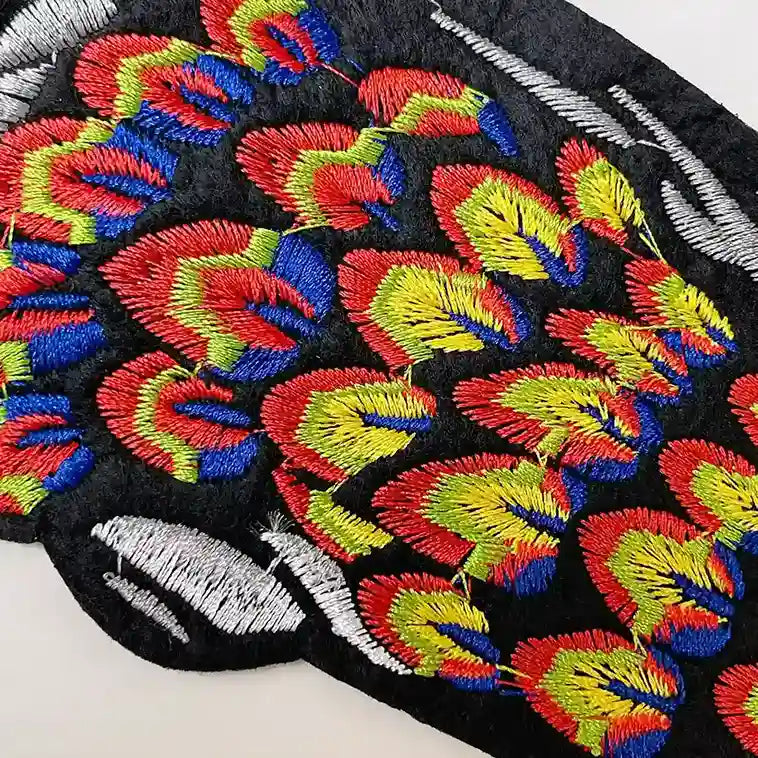 Ascending Quetzalcoatl Dragon Patch