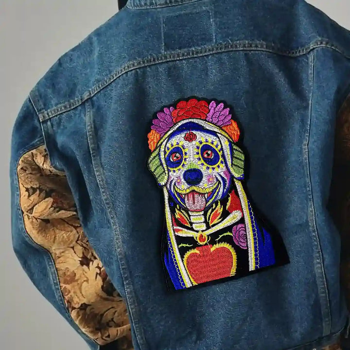 Mexican Folk Art Dog Patch