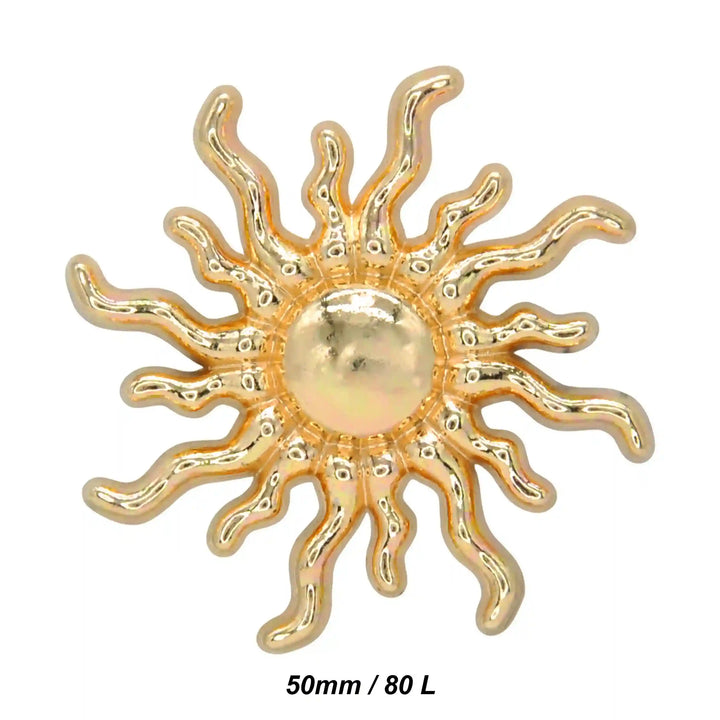 Golden Sun Metal Buttons