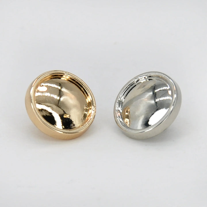 Smooth Finish Metal Button | 11.4mm (18L)