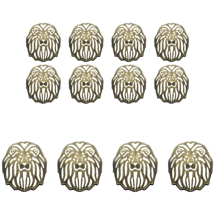 Mane Attraction Lion Buttons