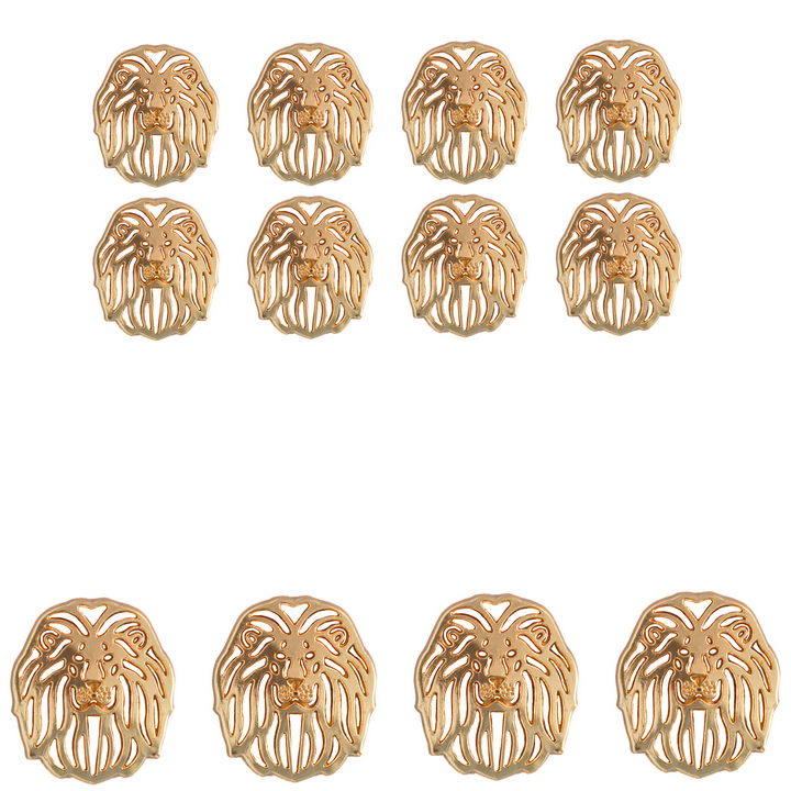 Mane Attraction Lion Buttons