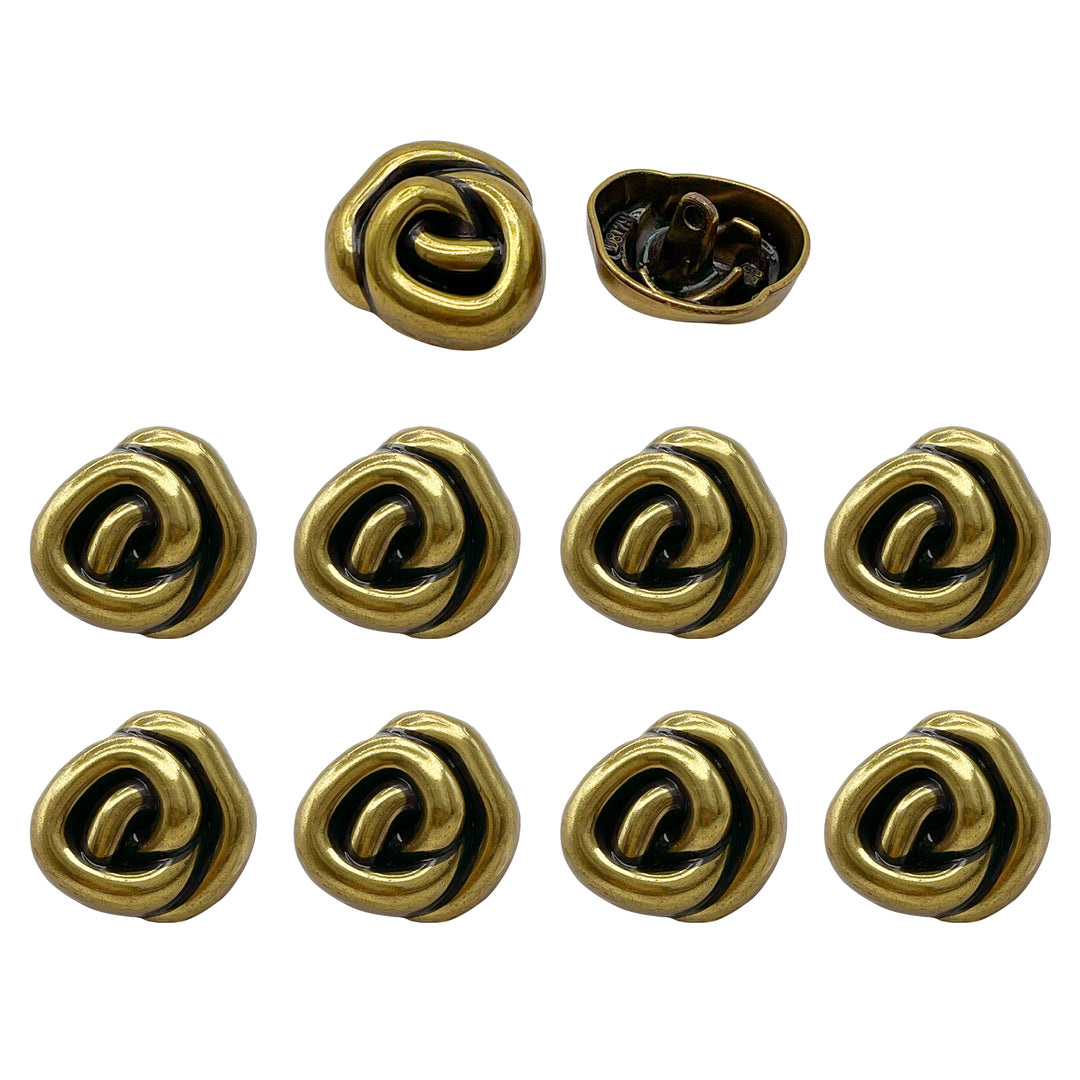 Floral Style Button for Clothing and Accessories